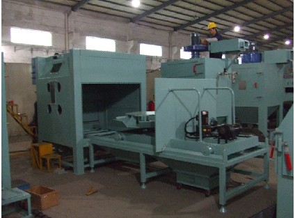 1617A輪胎模具專用噴砂機