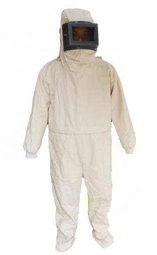 全身噴砂服，噴砂防護服